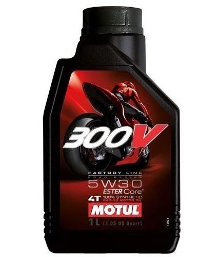 Ulei de motor sintetic 4T MOTUL 300V Factory Line Road Racing 5W-30, 1 litru